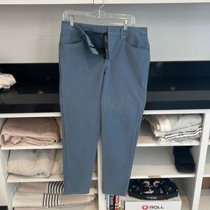 Light blue Lululemon ABC pant. 31” waist / 29” length - purchased new.